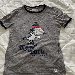 Snoopy in Central Park tee (:
